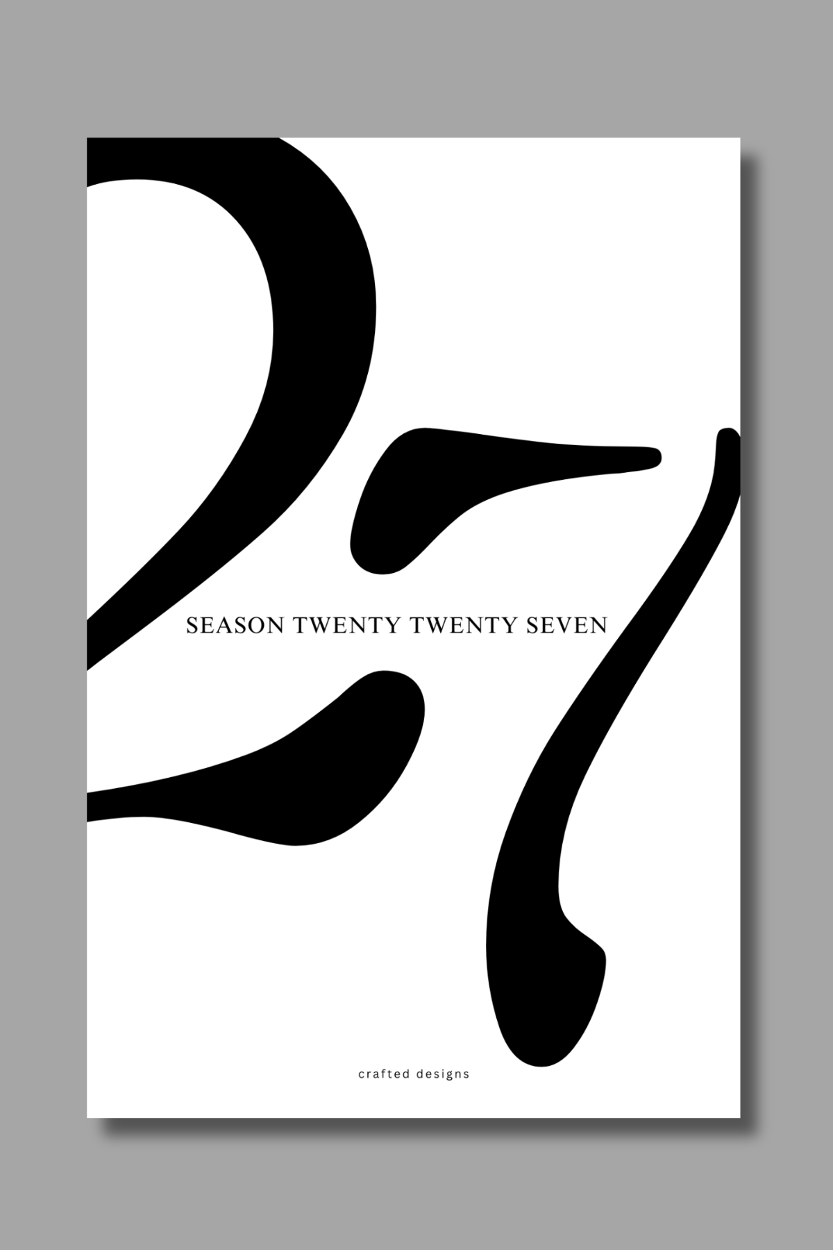 2027 Yearly + Monthly Planner Set
