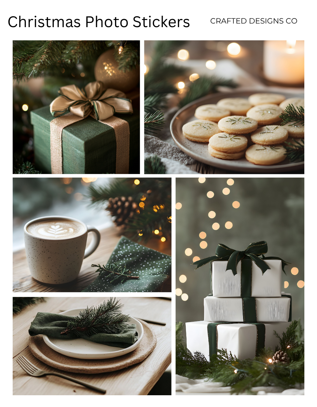 Christmas Photo Stickers