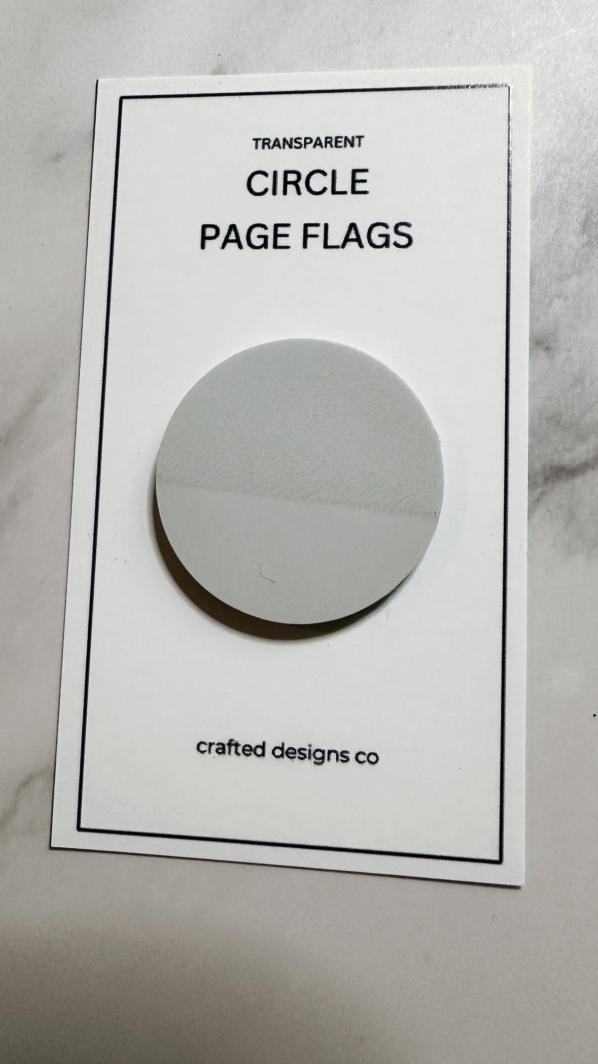 Circle Page Flags