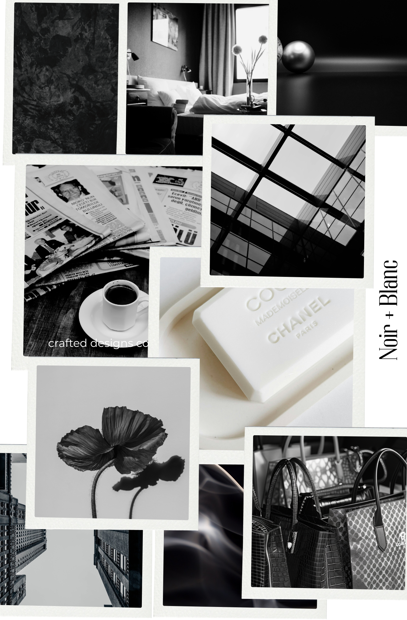 Noir + Blanc Dashboard