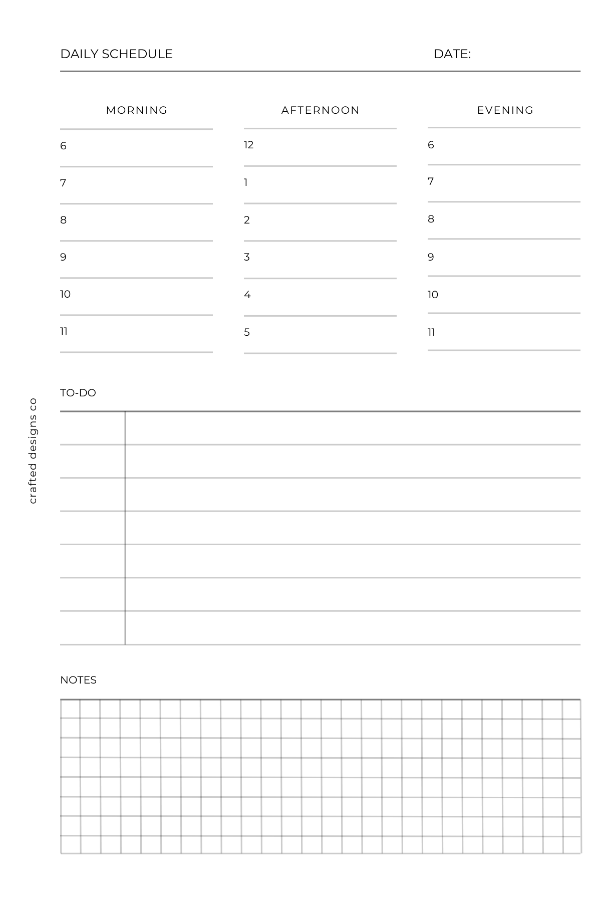 The Daily Agenda