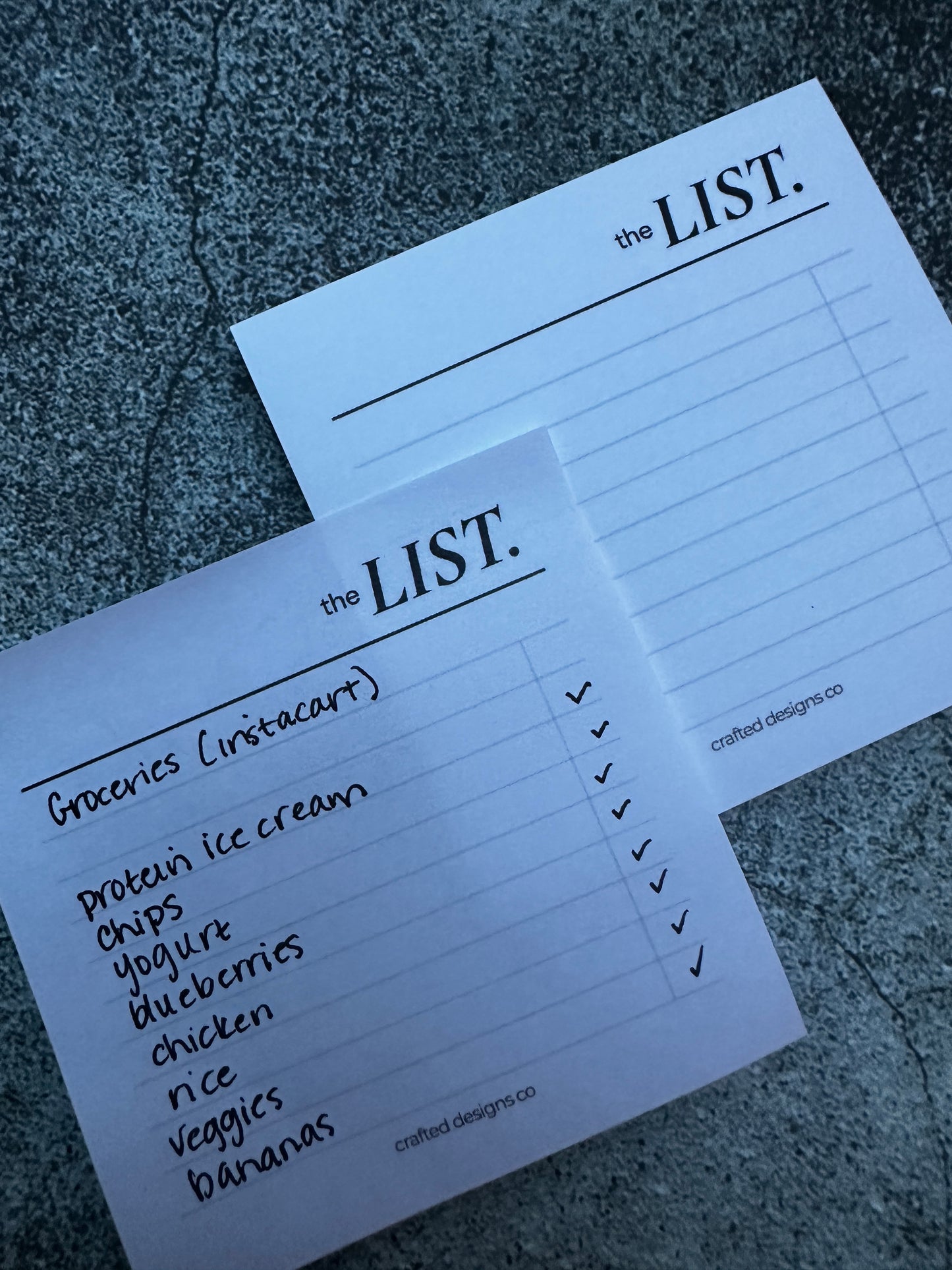 The List Sticky Notes