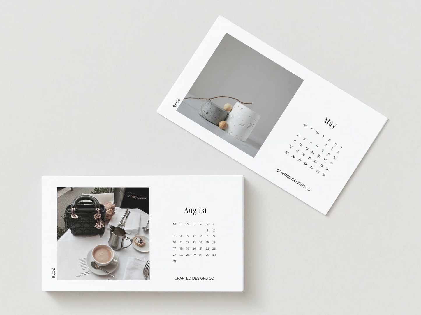 2026 Photo Calendar Cards