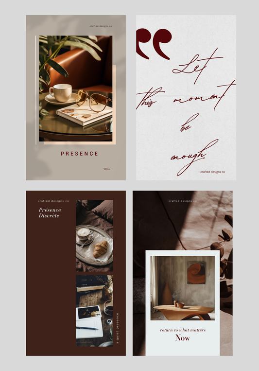 Presence | Journaling Card Set