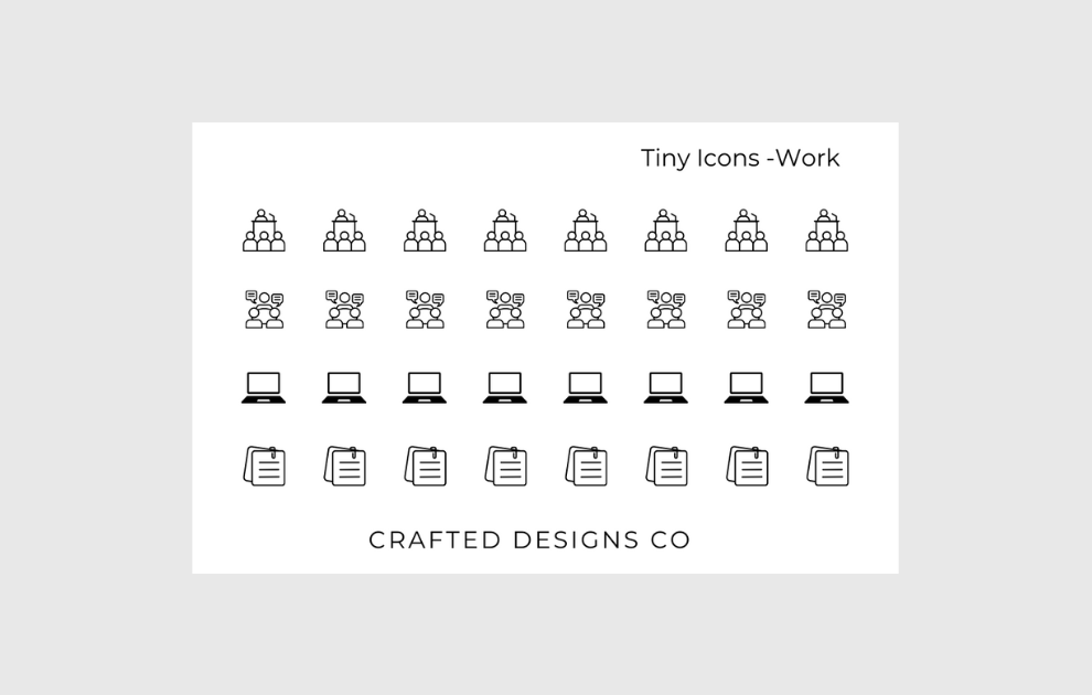 Tiny Icon - Work