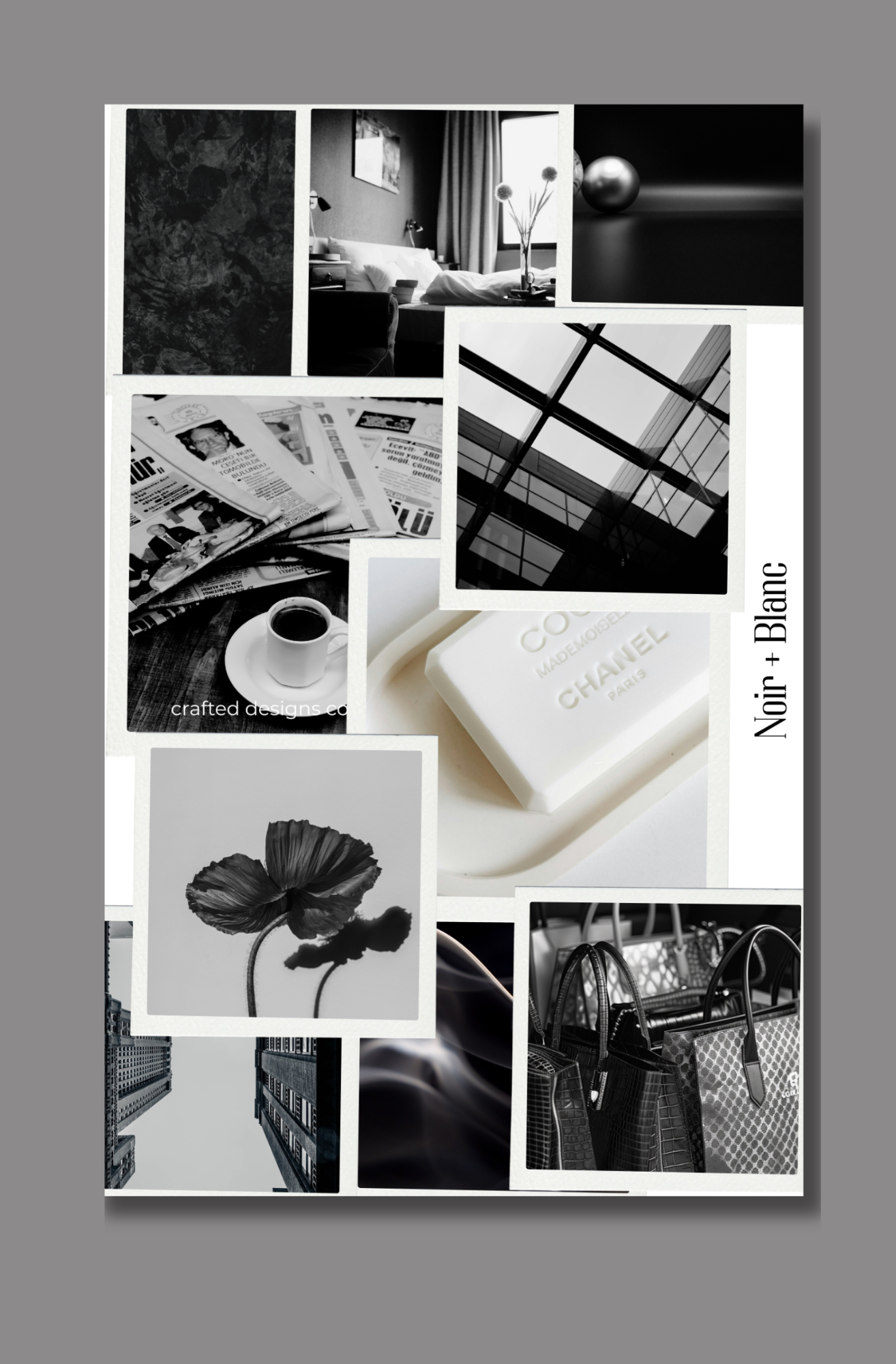 Noir + Blanc Dashboard