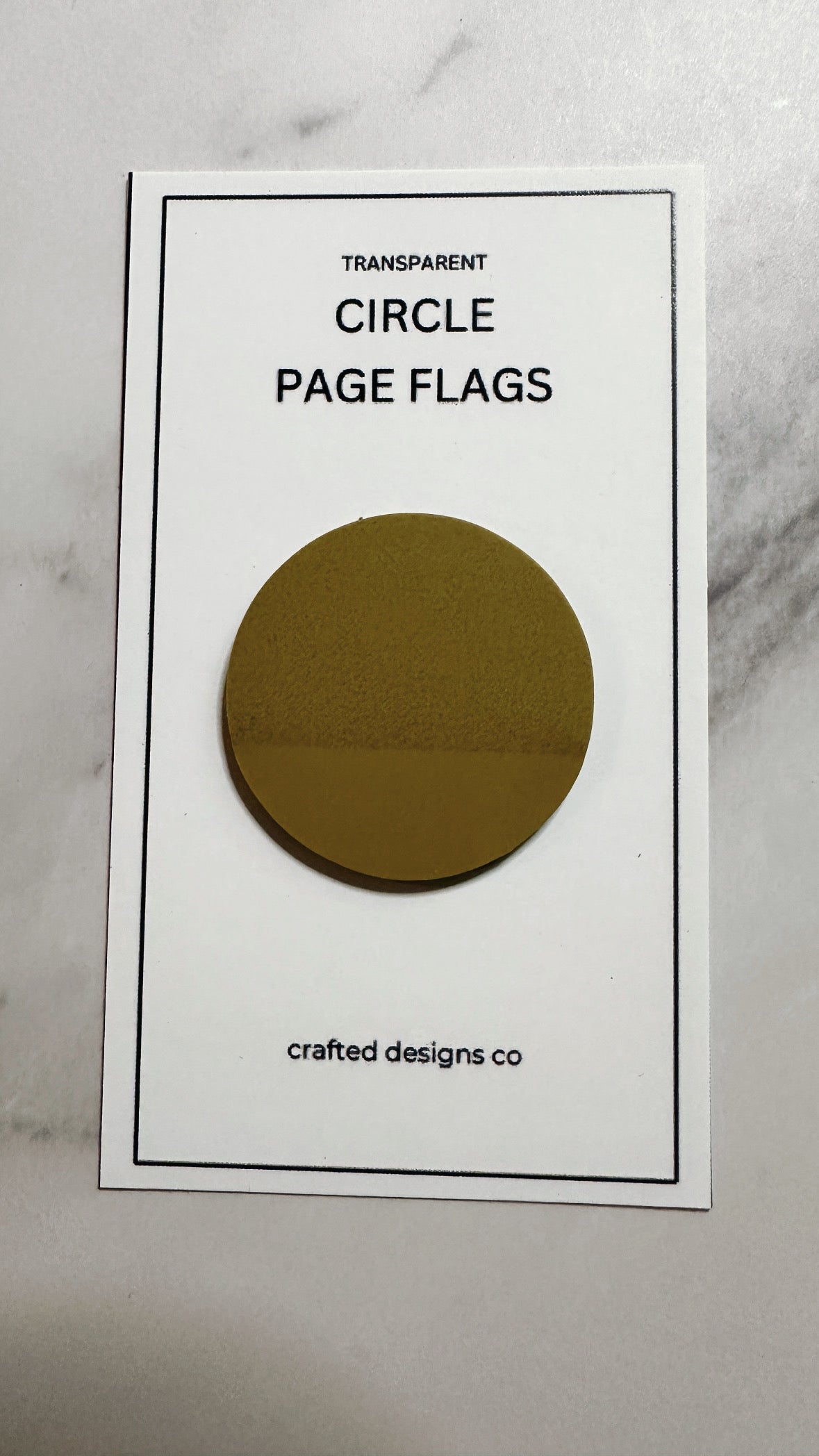 Circle Page Flags
