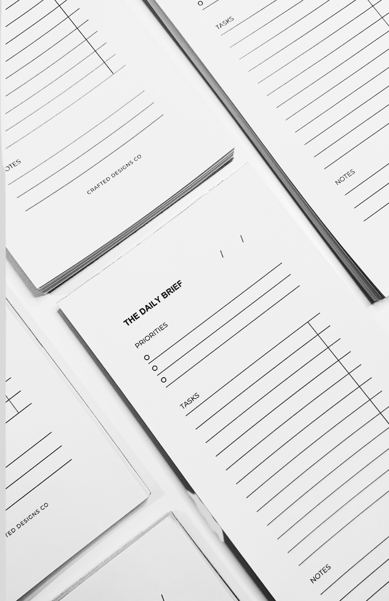 The Daily Brief Notepad – Crafted Designs Co