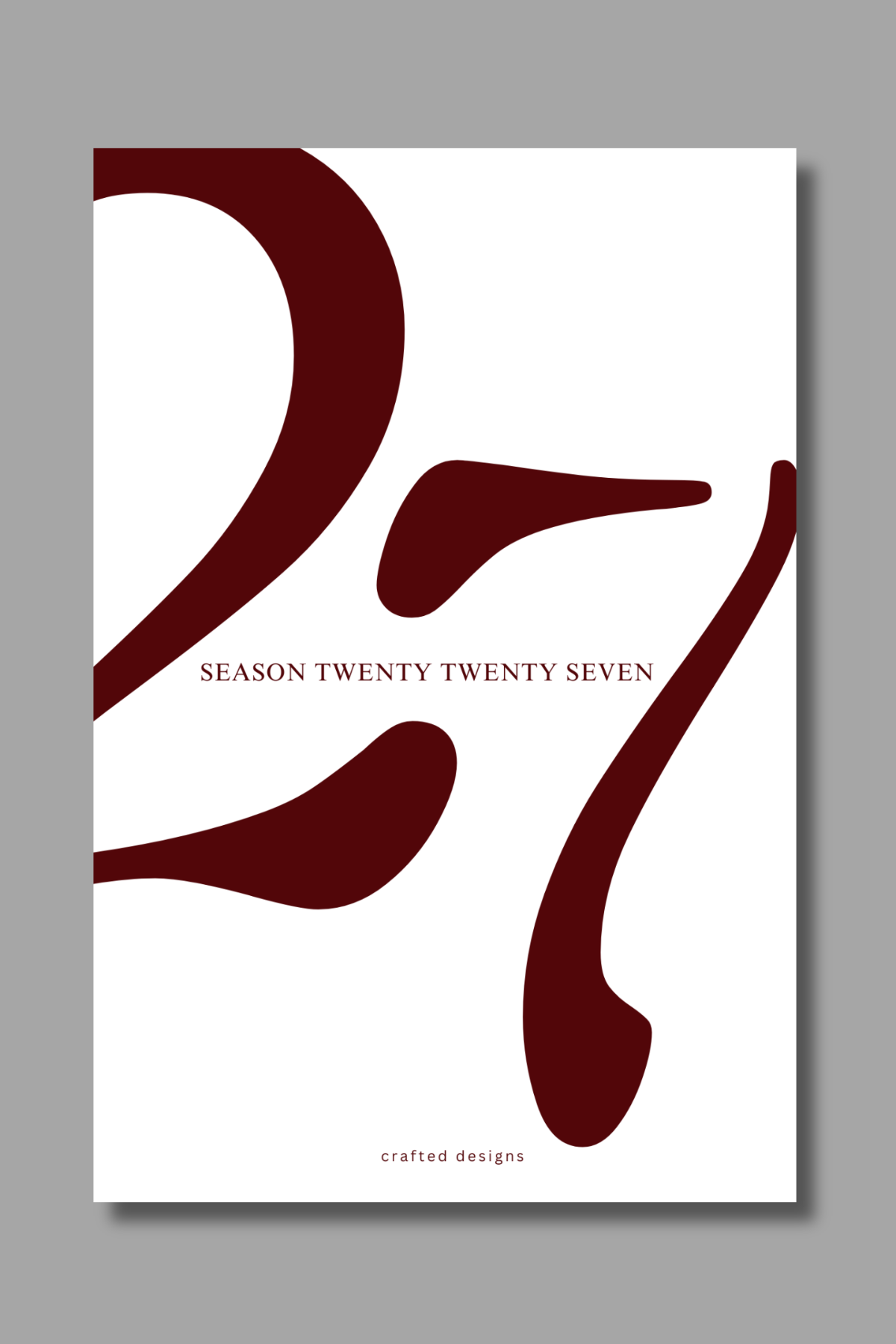 2027 Yearly + Monthly Planner Set