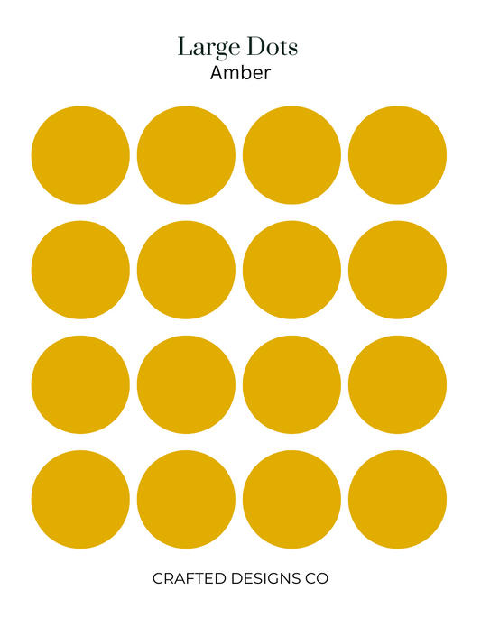 Large Dot Stickers