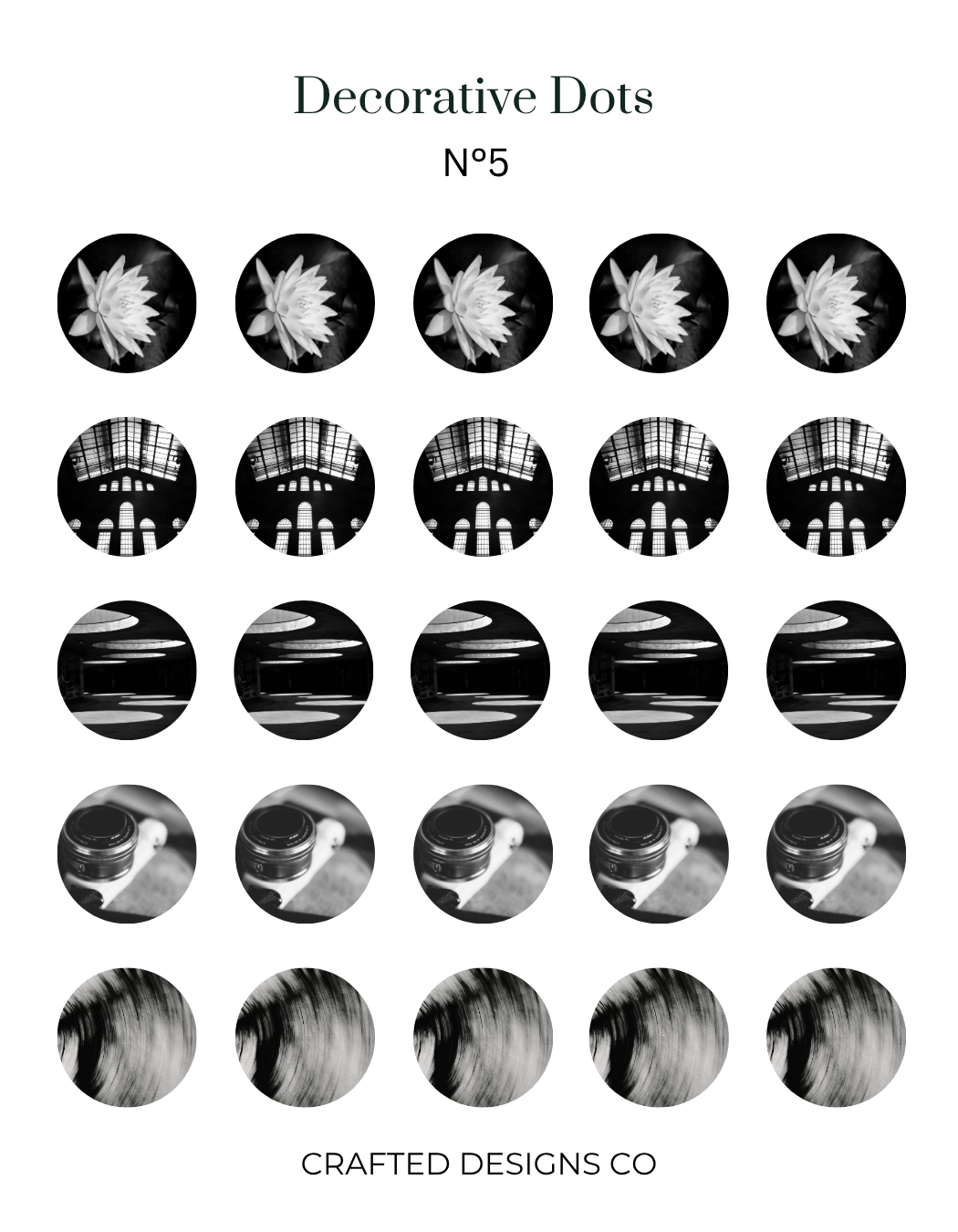 Decorative Dots No 5