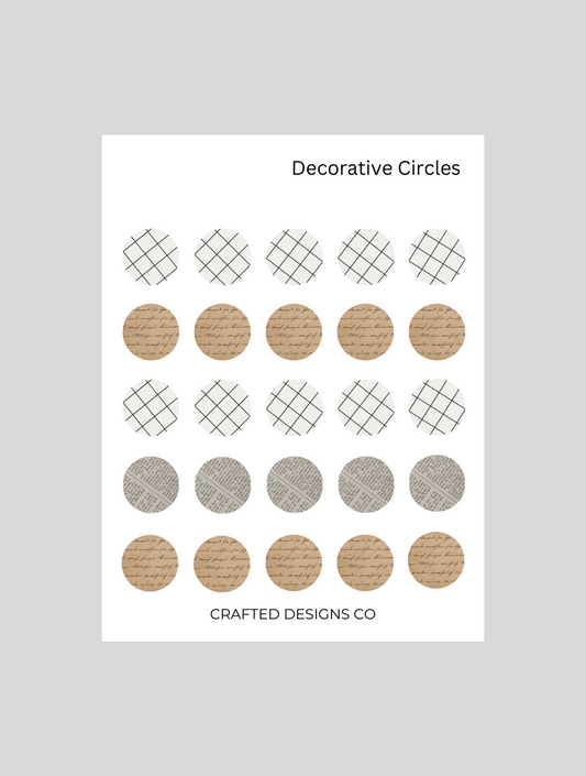 Decorative Circles