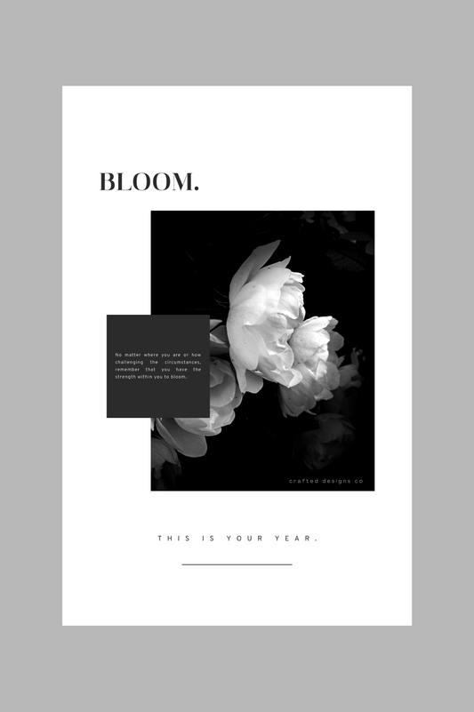 Bloom and Be Present Dashboard