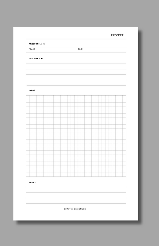 NEW! Project Planner