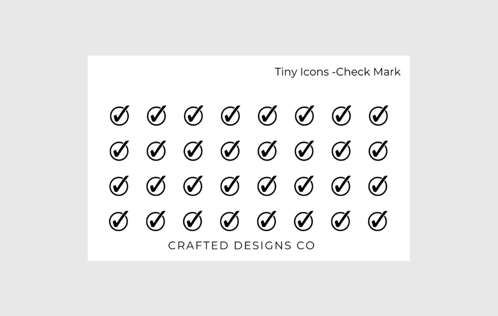 Tiny Icon - Check Mark