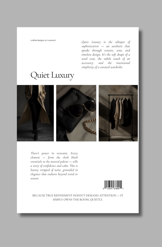 Quiet Luxury Dashboard