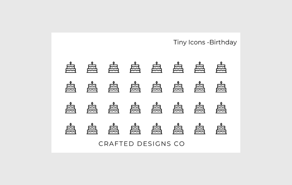 Tiny Icon - Birthday