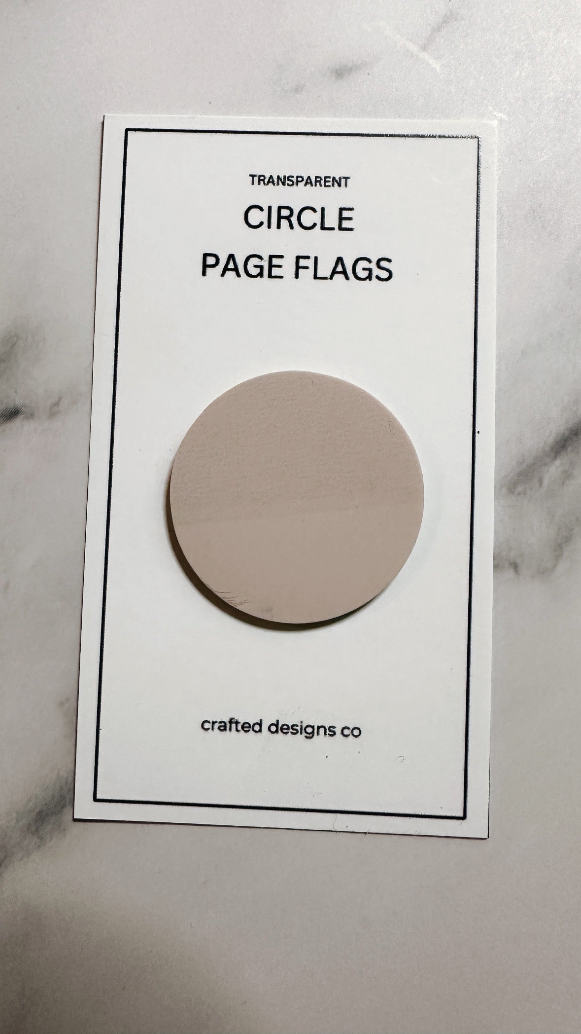 Circle Page Flags