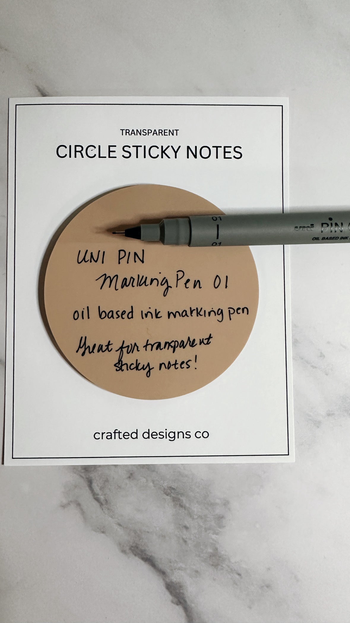 UNI PIN MARKING PEN | 01