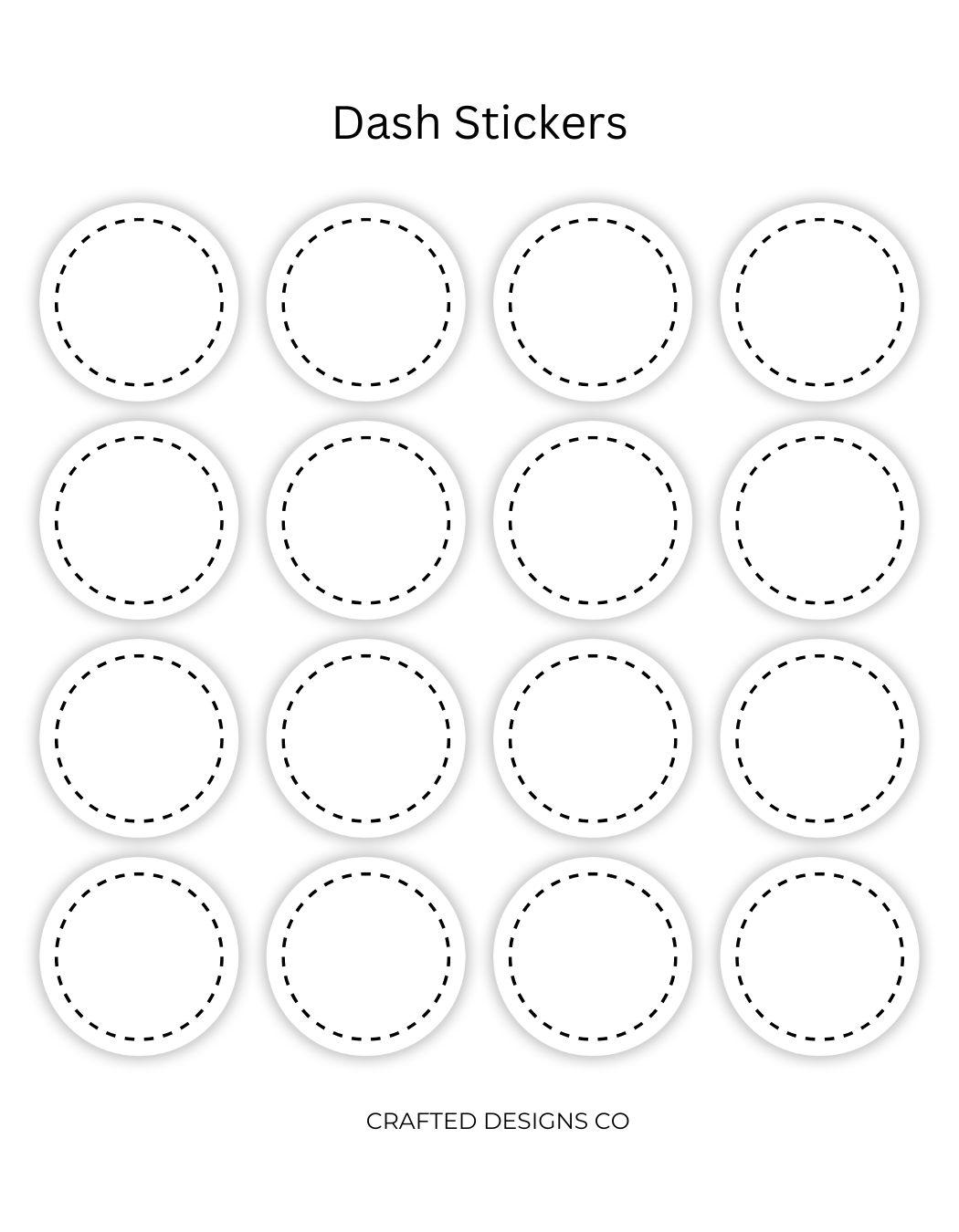 Dash Stickers