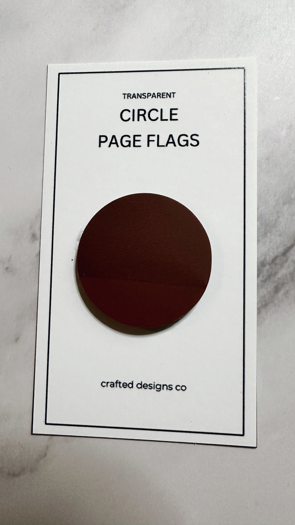 Circle Page Flags