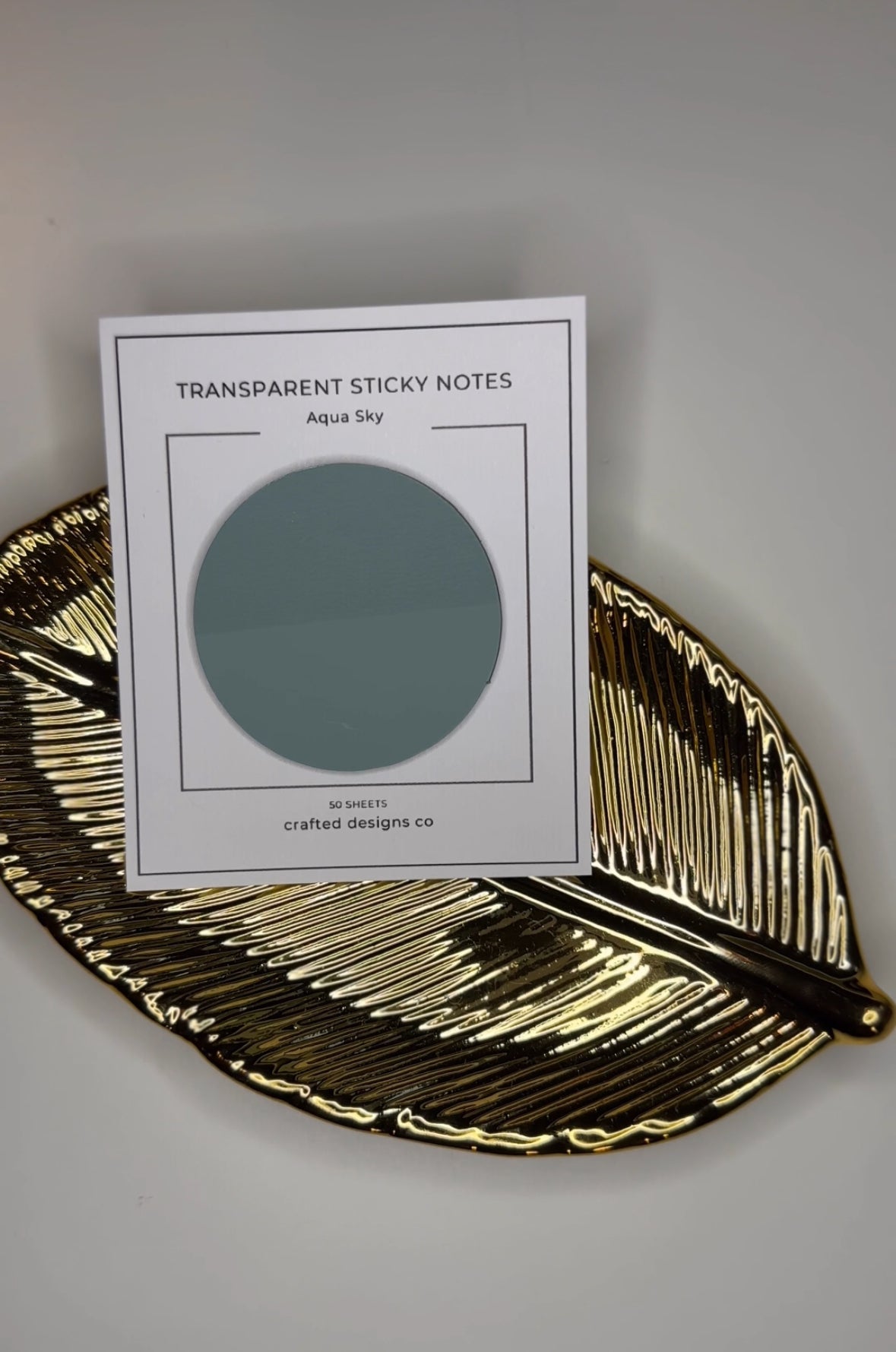 NEW! Transparent Circle Sticky Notes