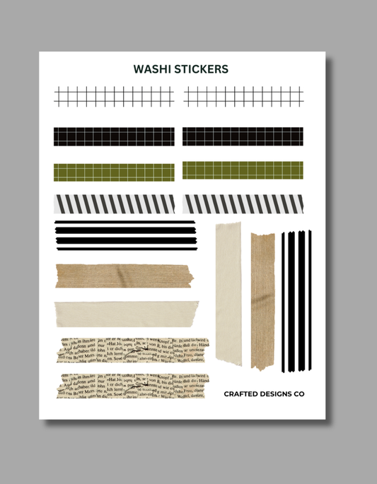 Washi Stickers