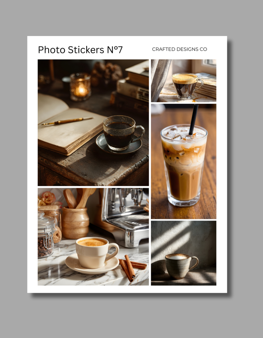 Photo Stickers No.7 – Crafted Designs Co